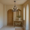 ALOADECOR Contemporary Dark Bronze Leaf Chandelier Elegant Interior Lighting With Crystal Accents For Dining Room Foyer - 3 of 4