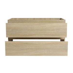 SEVOBAL Bathroom Storage Cabinets Wall Mounted Vanity With Soft Close Drawers And Natural Wood Design, Beige, 35.19"*17.94"*19.69" - 1 of 4
