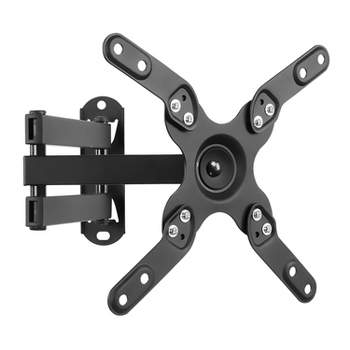 Mount-It! TV Wall Mount Monitor Bracket with Full Motion Articulating Tilt Arm, 15" Extension Arm Fits 17 - 47 Inch TVs, VESA 200x200