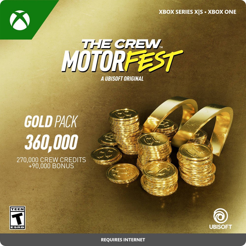 Photos - Game Microsoft The Crew Motorfest VC Gold Pack - Xbox Series X|S  (Digital)