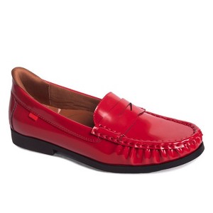 Marc Joseph New York | Womens Hands Free Slip On Fashion Classic Casual Comfort Newbury Street Penny Loafers - 1 of 4