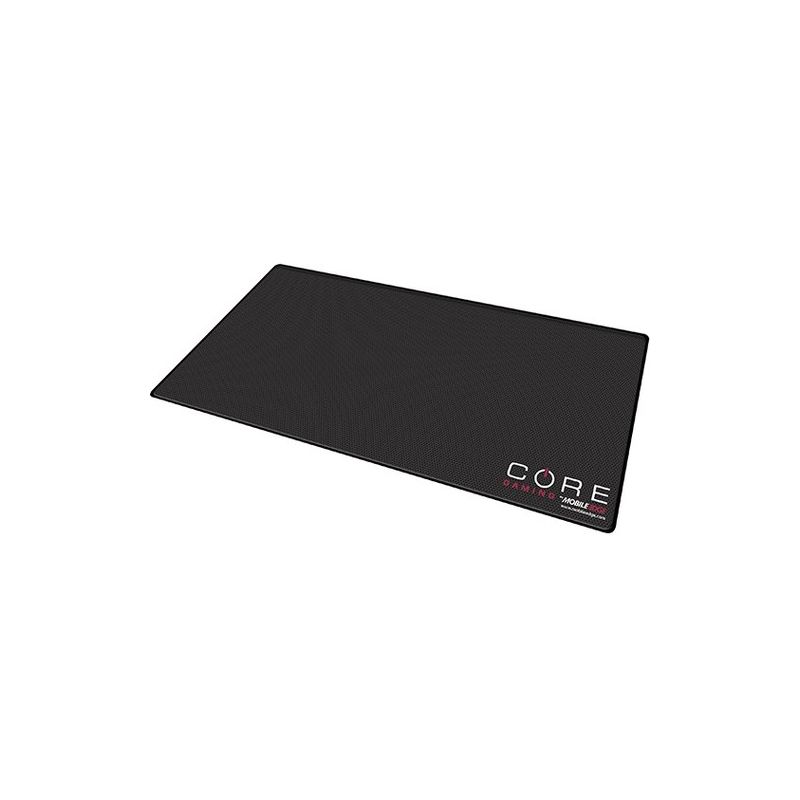 Mobile Edge Core Gaming Mouse Mat - Standard (14" x 10") - 10" x 14" x 0.2" Dimension - Black - Fabric, Neoprene - Anti-slip, 1 of 3