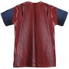 Popfunk Supergirl Supergirl Uniform Front-Back Print Adult Sublimated Costume T-Shirt - 2 of 4