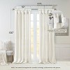 KWPZQEB Blackout Curtain Blinds - Faux Silk Curtains Window Treatment Blackout Drapes/Draperies for Bedroom, Living Room (1 Panels, 50x120") - 3 of 4