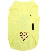 Parisian Pet 'Tie' Dog Shirt – Elegant Formal Attire for Dogs & Cats, Light Yellow - 2 of 3