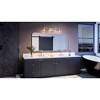 Urban Ambiance Luxury Contemporary Bath Light 8''H x 34''W,  Brushed Nickel Finish,  Mesa Collection, UHP4364 - 2 of 4