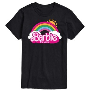 Men's - Barbie - Barbie Logo Rainbow Short Sleeve Graphic T-Shirt - 1 of 4