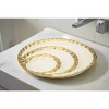 Classic Touch White Porcelain Round Relish Dish, 11.25" - 3 of 4