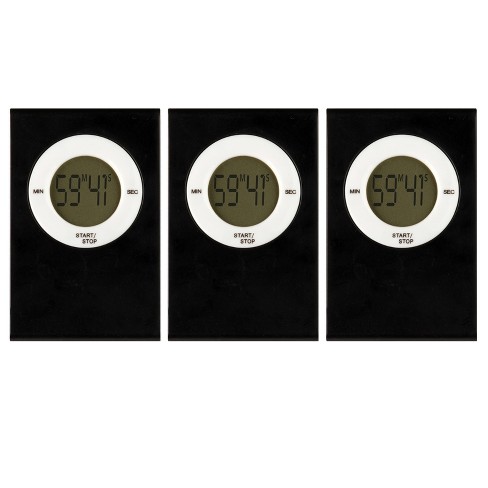 Large Magnetic Digital Timers for Teachers - 2 Pack for Classroom