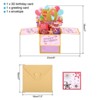 Unique Bargains Thickened Paper 3D Funny Women Gift Greeting Card - 2 of 4