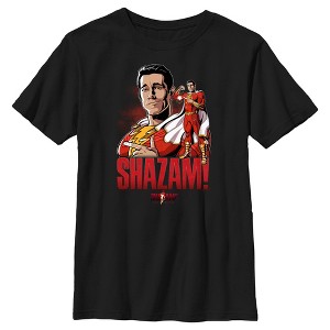 Boy's Shazam! Fury of the Gods Hero Portrait T-Shirt - 1 of 4