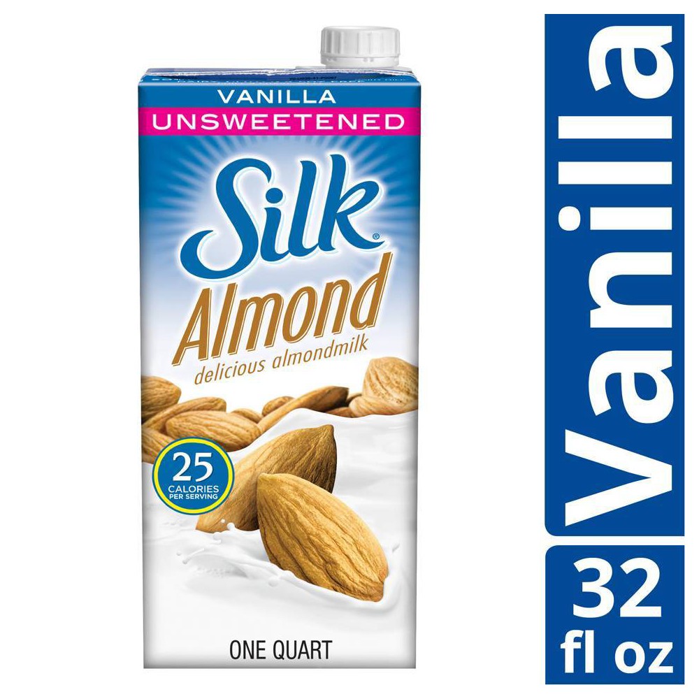 UPC 025293001695 product image for Silk Unsweetened Vanilla Almond Milk - 32 fl oz | upcitemdb.com