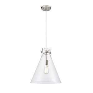 Newton Cone - 1 Light Pendant In Industrial Style-16.5 Inches Tall and 14 Inches Wide - 1 of 1