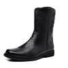 Santimon Men's Croc-Embossed Leather Western Mid-calf Cowboy Boots - 2 of 4