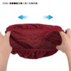 Unique Bargains Non-Slip Washable 11"-16'' Elastic Round Bar Stool Seat Cushions for Chair Stool 2 Pcs - 4 of 4