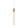 Elegant Lighting Weston 1 light pendant in satin gold - 3 of 4