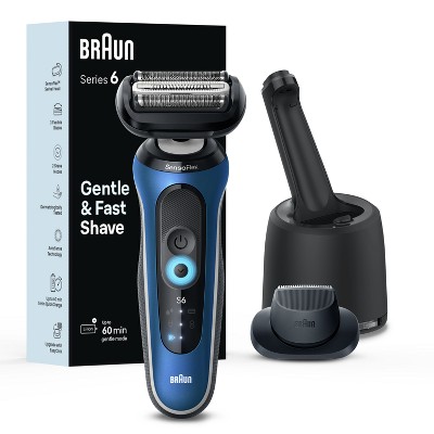 Braun Series 6-6172cc Rechargeable Wet &#38; Dry Shaver + Smart Care Center