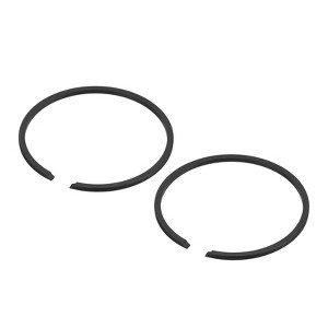 Unique Bargains Durable High Tensile Piston Ring Set 2 Pcs - 1 of 4