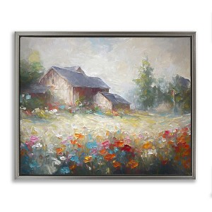 Stupell Industries Abstract Floral Countryside, 31" x 25" - 1 of 4