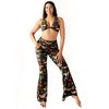 The Yoga Democracy High Waist Bell-Bottom 2.0 Leggings, Flare Leggings with Sweat-Wicking and UPF Protection, Convenient Pockets (Jet Black) - 4 of 4
