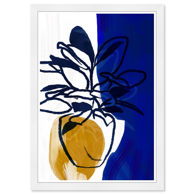 13&#34; x 19&#34; When The Sun is Out Abstract Framed Wall Art Blue - Wynwood Studio, 3 of 6