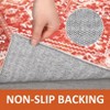 Living Room Rug Machine Washable Rug Oriental Neutral Rug Stain Resistant Non-Shed Carpet Vintage Rugs - 3 of 4