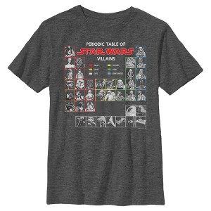 Boy's Star Wars: A New Hope Villain Periodic Table of Elements T-Shirt - 1 of 4