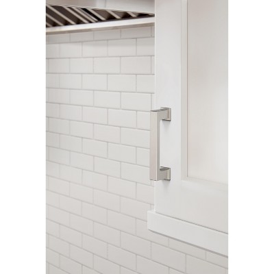 Satin Nickel Brushed Modern Cabinet Pulls with Mounting Hardware