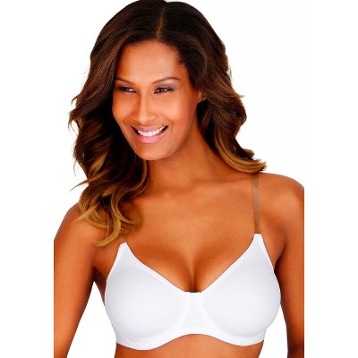 Women's Clear Strap Underwire T-Shirt Bra - LASCANA