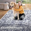 Coucheta Vintage Distressed Runner Rug Machine Washable Non-Slip Low Pile Floral Printed Hallway Kitchen Laundry Rug,Multiple sizes and colors - 4 of 4
