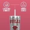 NBA Officially Licensed 25oz Stainless Steel Rhinestones Tumbler in Limited Edition Gift Box - 4 of 4