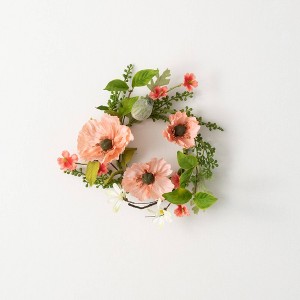 Sullivans Peachy Poppy Wreath - 1 of 3