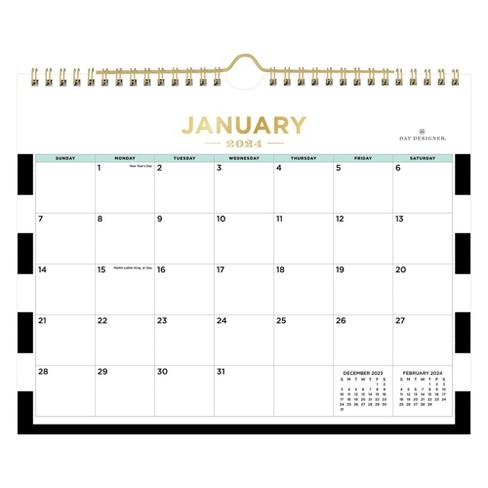 Day Designer January 2024 December 2024 Wall Calendar 11