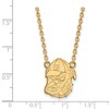 Black Bow Jewelry 14k Yellow Gold Plated Sterling Silver Georgia Bulldogs NCAA Necklace 18 Inch - 2 of 4
