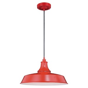 Vaxcel Dorado 1 - Light Pendant in  Red - 1 of 4