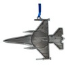 Kurt Adler Metal with Enamel Ornament for Christmas Tree, U.S. Navy Jet, 4.5" - 3 of 4