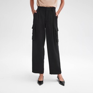 Women's High-Rise Straight Leg Cargo Pants - A New Day™ - 1 of 4