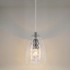 LLHZSY Modern 1-Light Linear Clear Glass Island Pendant Light for Dining Room-4 7/10" - 2 of 4