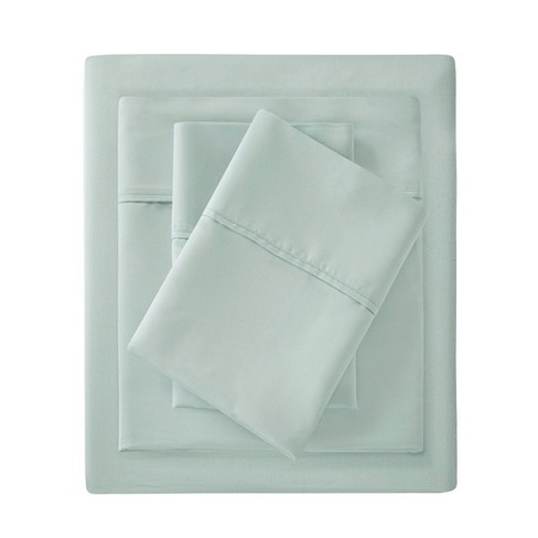 Gracie Mills Nora 300 Thread Count Sateen Weave Organic Cotton Deep Pocket Sheet Set - image 1 of 4