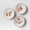 6.5 fl oz 3pk Stoneware Mini Dinner Bowl Set - Threshold™ - 3 of 4