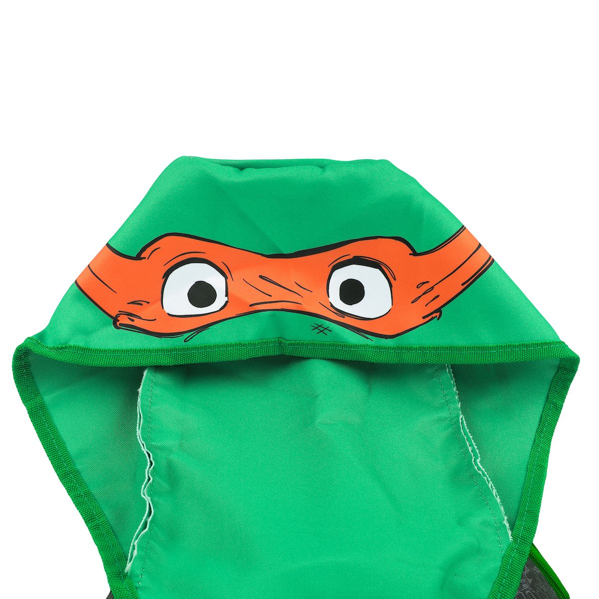 Teenage Mutant Ninja Turtles Hard Shell Youth 16 Backpack With Character Hood - thumbnail 6