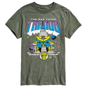Men's - Marvel - Thanos Mad Titan Short Sleeve Graphic T-Shirt - 1 of 4