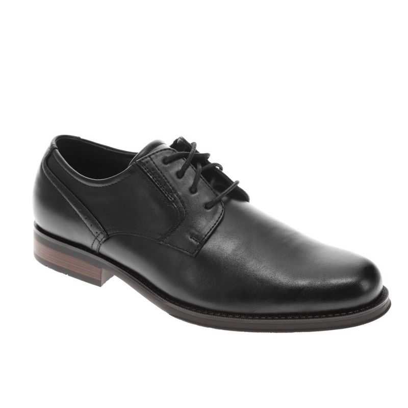 Dockers Mens Edgar Dress Oxford Shoe, Black, Size 7