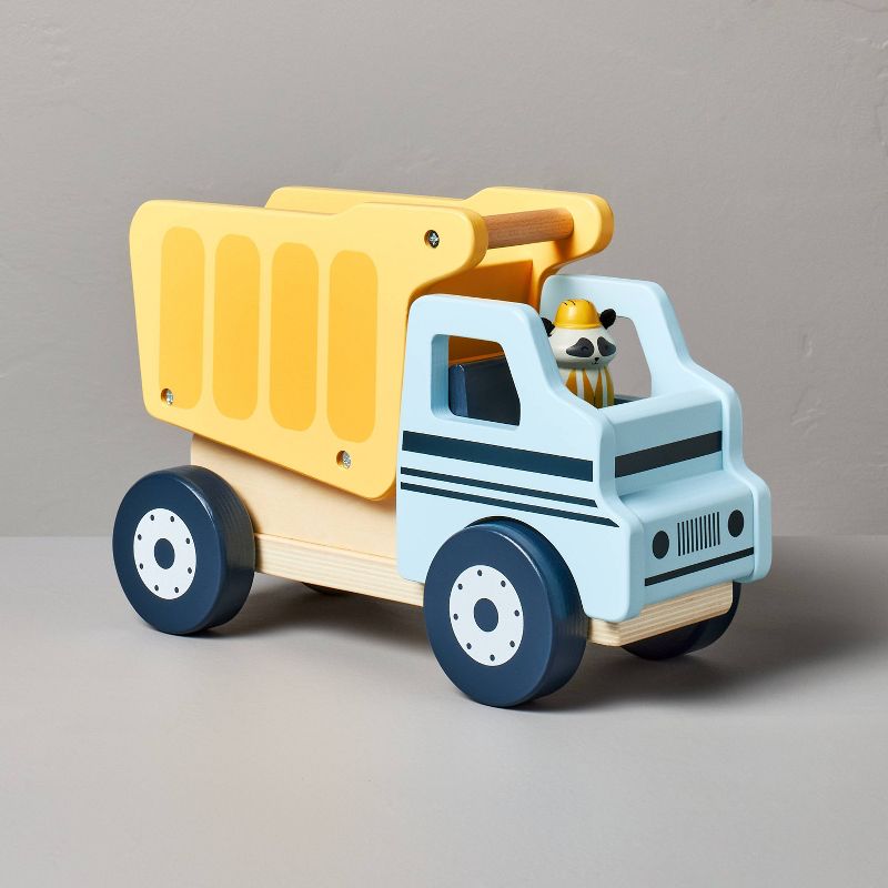 Toy Construction Truck with Raccoon Peg Pal - Hearth &#38; Hand&#8482; with Magnolia, 1 of 7