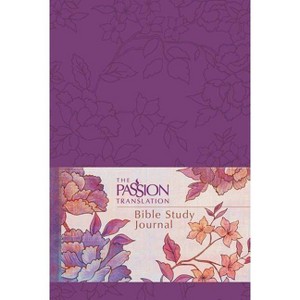The Passion Translation Bible Study Journal (Peony) - by  Broadstreet Publishing Group LLC (Leather Bound) - 1 of 1