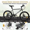 VASIP 20 inch Kids Bike for Boys & Girls,Ages 6-12,7-Speed Steel Frame & Dual Disc Brakes,20x1.75" Tires for Road Riding,White - 4 of 4