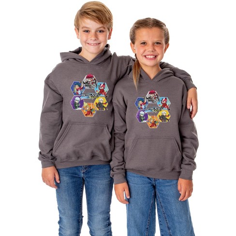 Beyblade Burst Show Boys Unisex Characters Sweatshirt Hoodie Pullover Grey Target