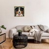 Stupell Industries Bernese Mountain Dog Collage Floating Frame Canvas Art - 3 of 4