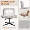 Yaheetech Fabric Swivel Desk Chair Office Chair for Home Office - 4 of 4