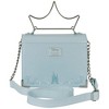 Loungefly Disney Princess Cinderella Crossbody Bag, Baby Blue and Silver Purse - 3 of 4